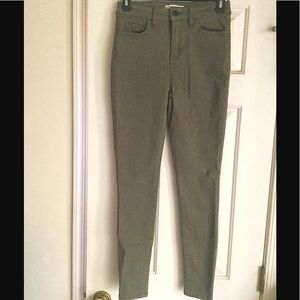 SO Army Green Hi Rise Jegging